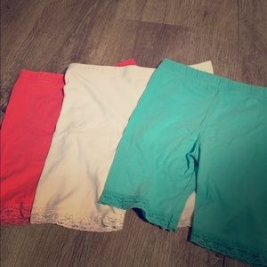 Girls bike shorts